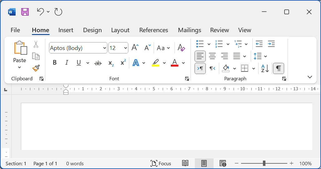 Editing a converted Word document with headings and styles